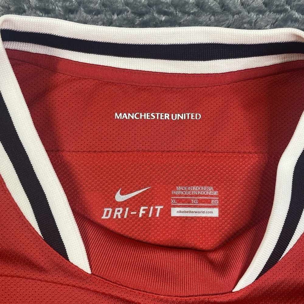 NIKE MAN MANCHESTER UNITED EUROPA 2012 CHICHARITO XL ORIGINAL JERSEY SHIRT NWTS - Picture 9 of 14